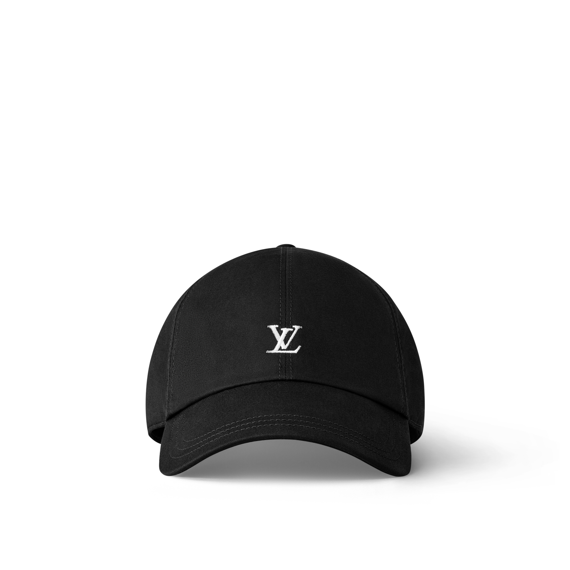 新品未使用　Louis Vuitton 黒 キャップ レディース　箱あり louis-vuitton-lv-script-cap--
